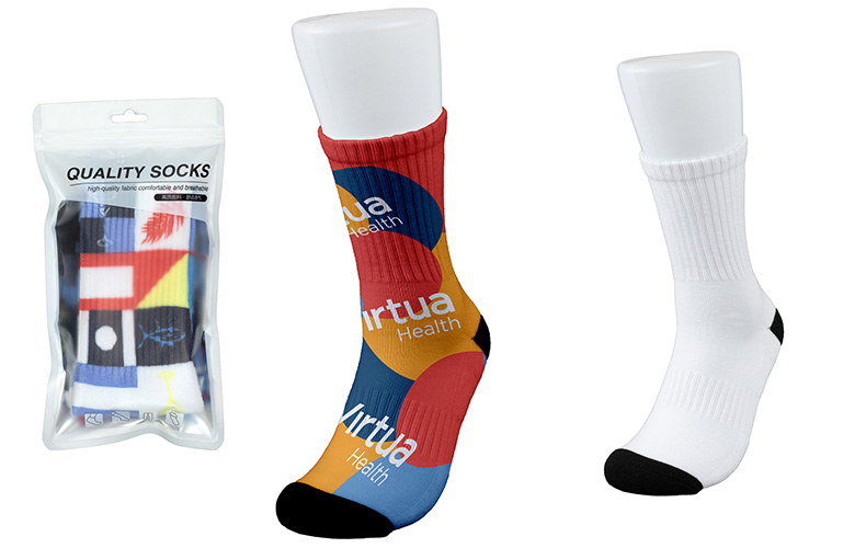 “Agile” Import Air Ship Premium Mid Leg Height Athletic Crew Sock Full Color Imprint “Agile” Import Air Ship Premium Mid Leg Height Athletic Crew Sock Full Color Imprint